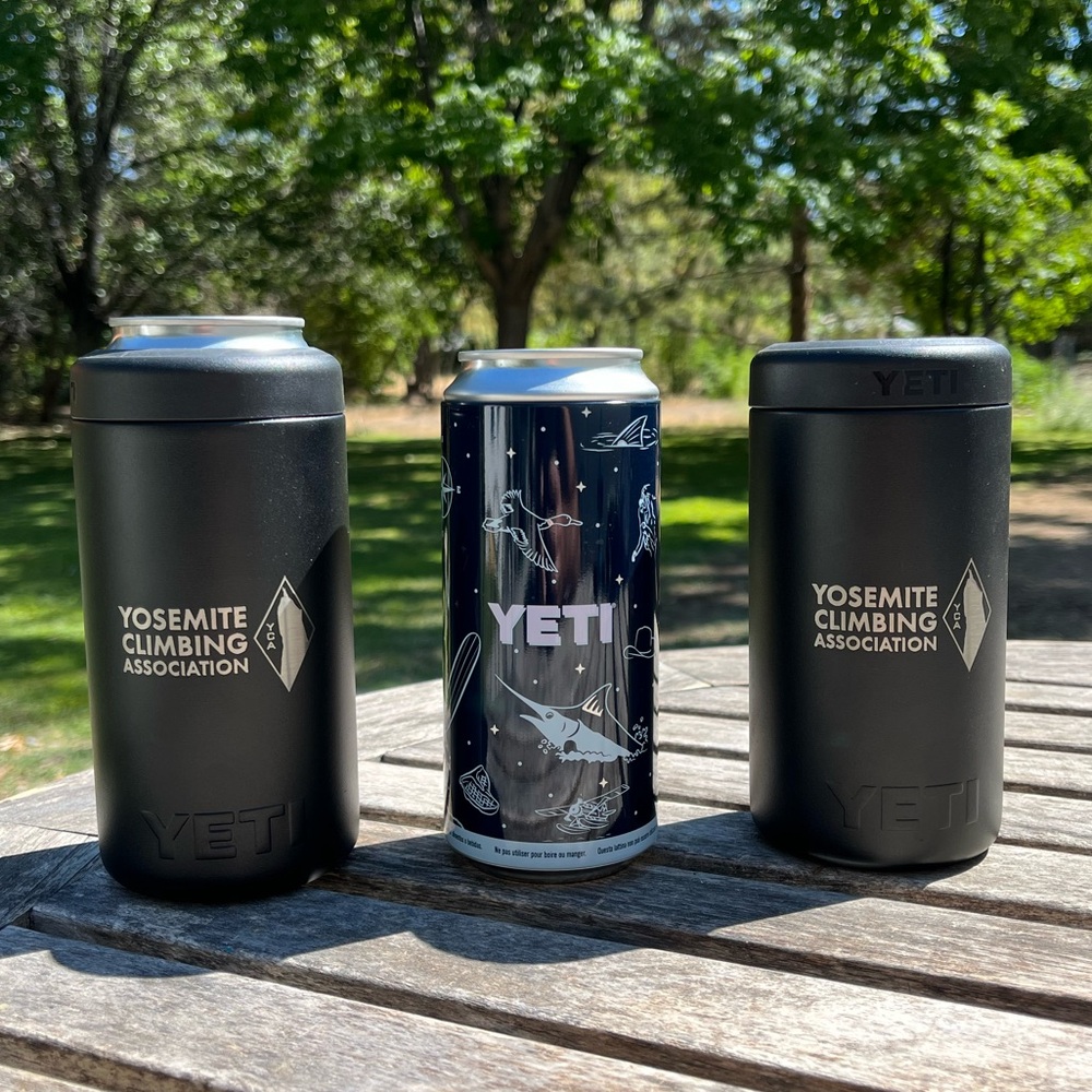 Yosemite Climbing Association Yeti Koozies